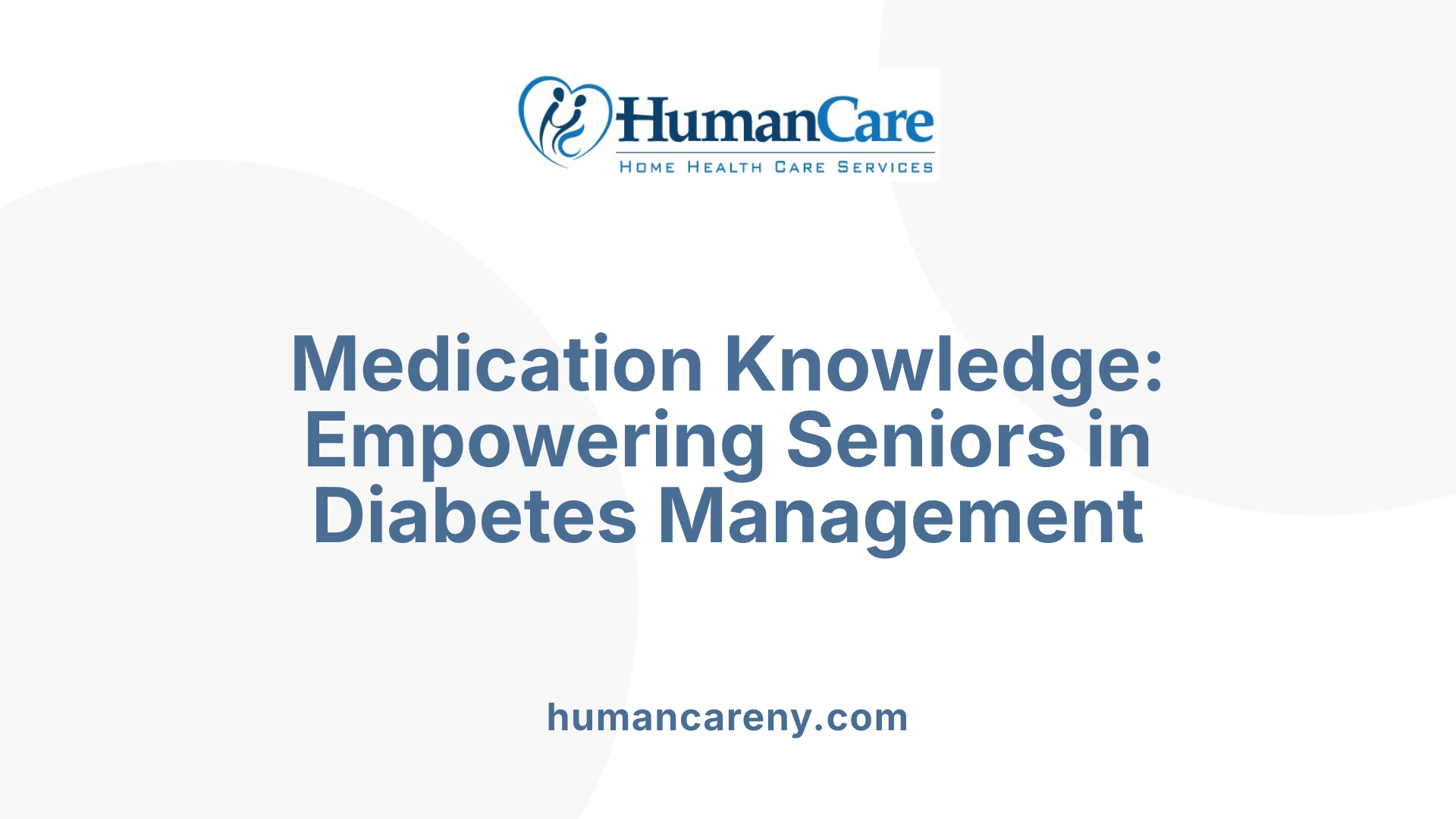 Medication Knowledge: Empowering Seniors in Diabetes Management