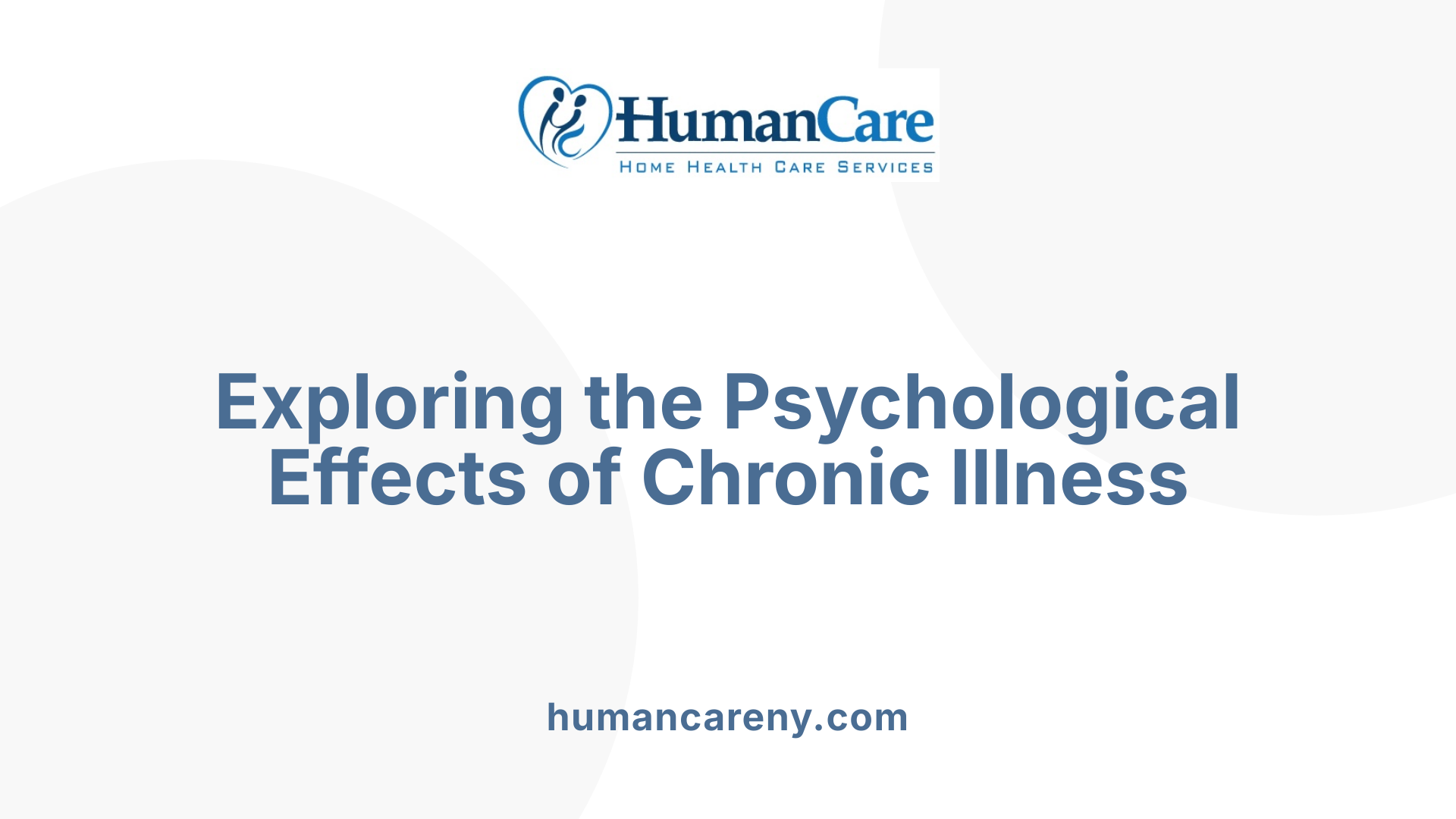 Exploring the Psychological Effects of Chronic Illness