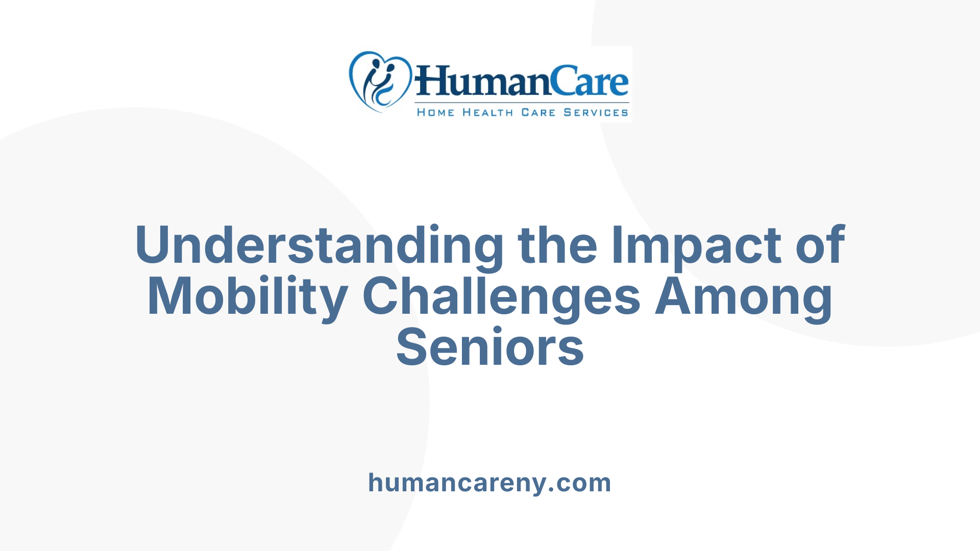 Understanding the Impact of Mobility Challenges Among Seniors