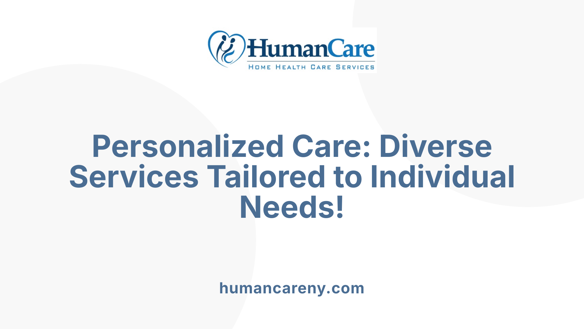 Personalized Care: Diverse Services Tailored to Individual Needs!