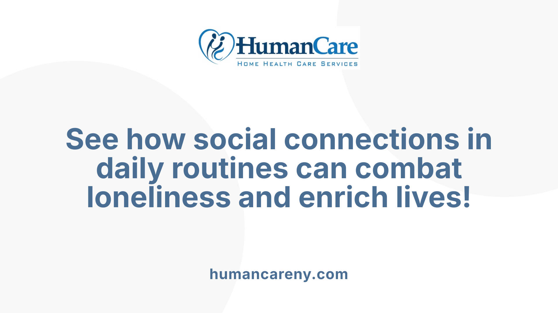 See how social connections in daily routines can combat loneliness and enrich lives!