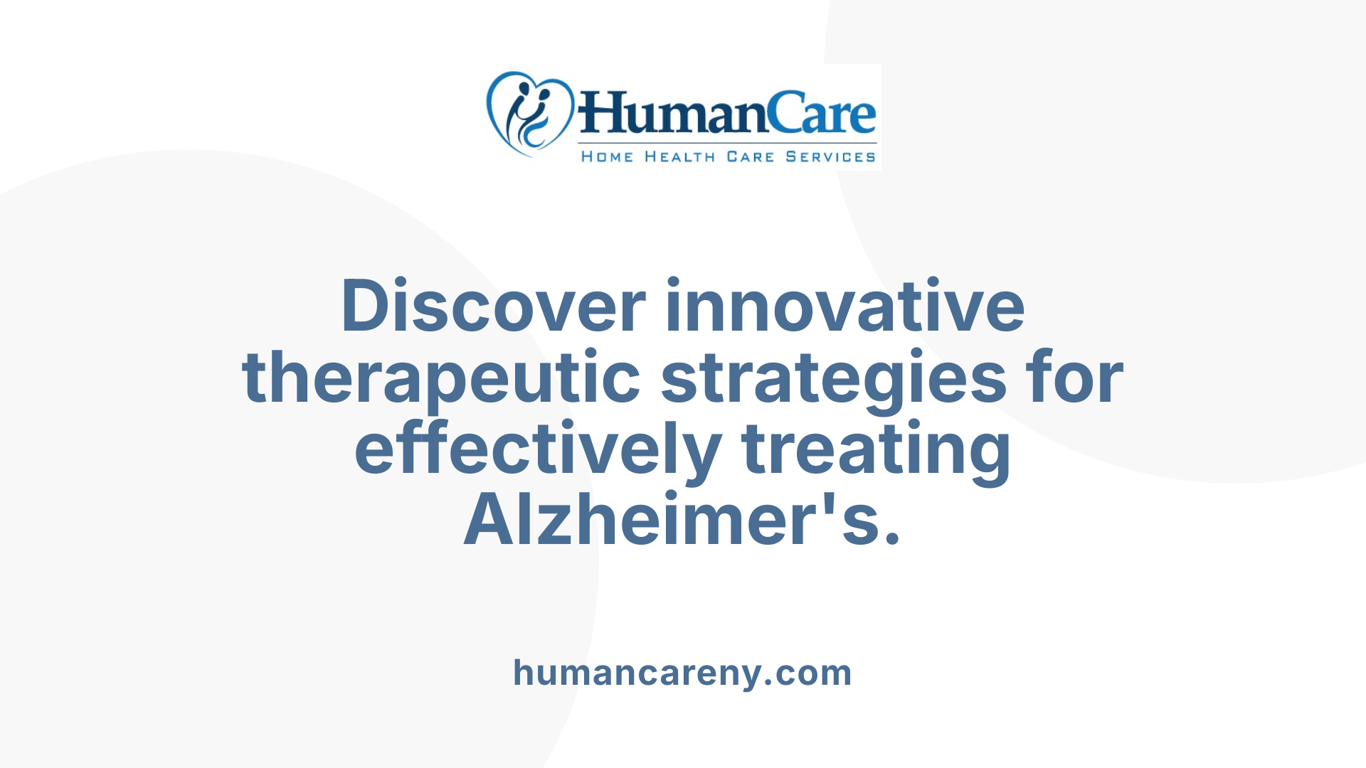 Discover innovative therapeutic strategies for effectively treating Alzheimer's.