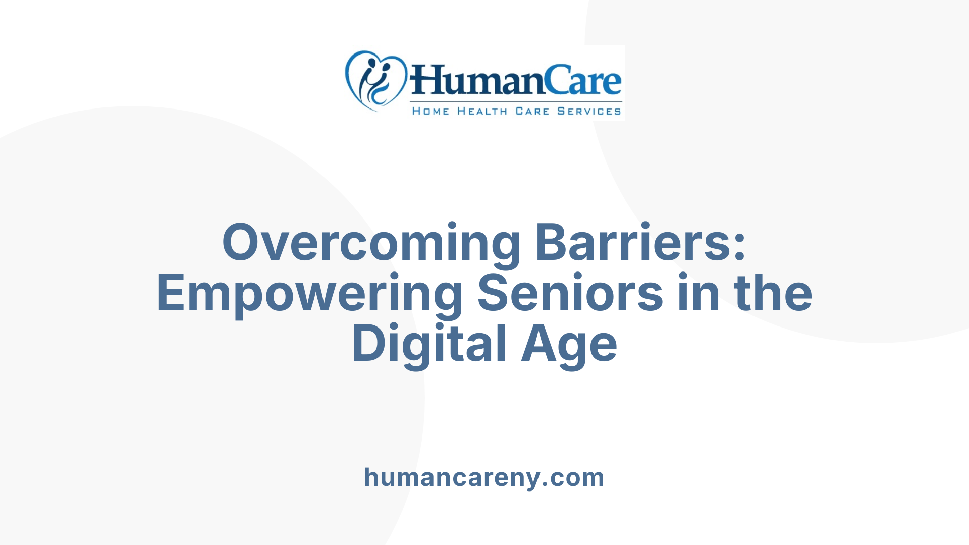 Overcoming Barriers: Empowering Seniors in the Digital Age
