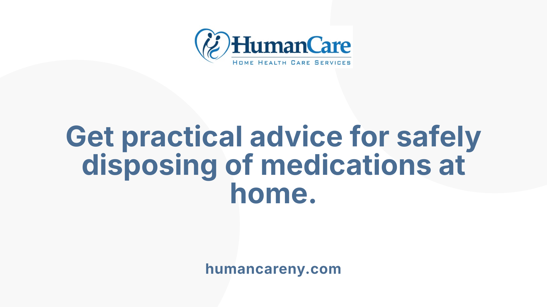Get practical advice for safely disposing of medications at home.