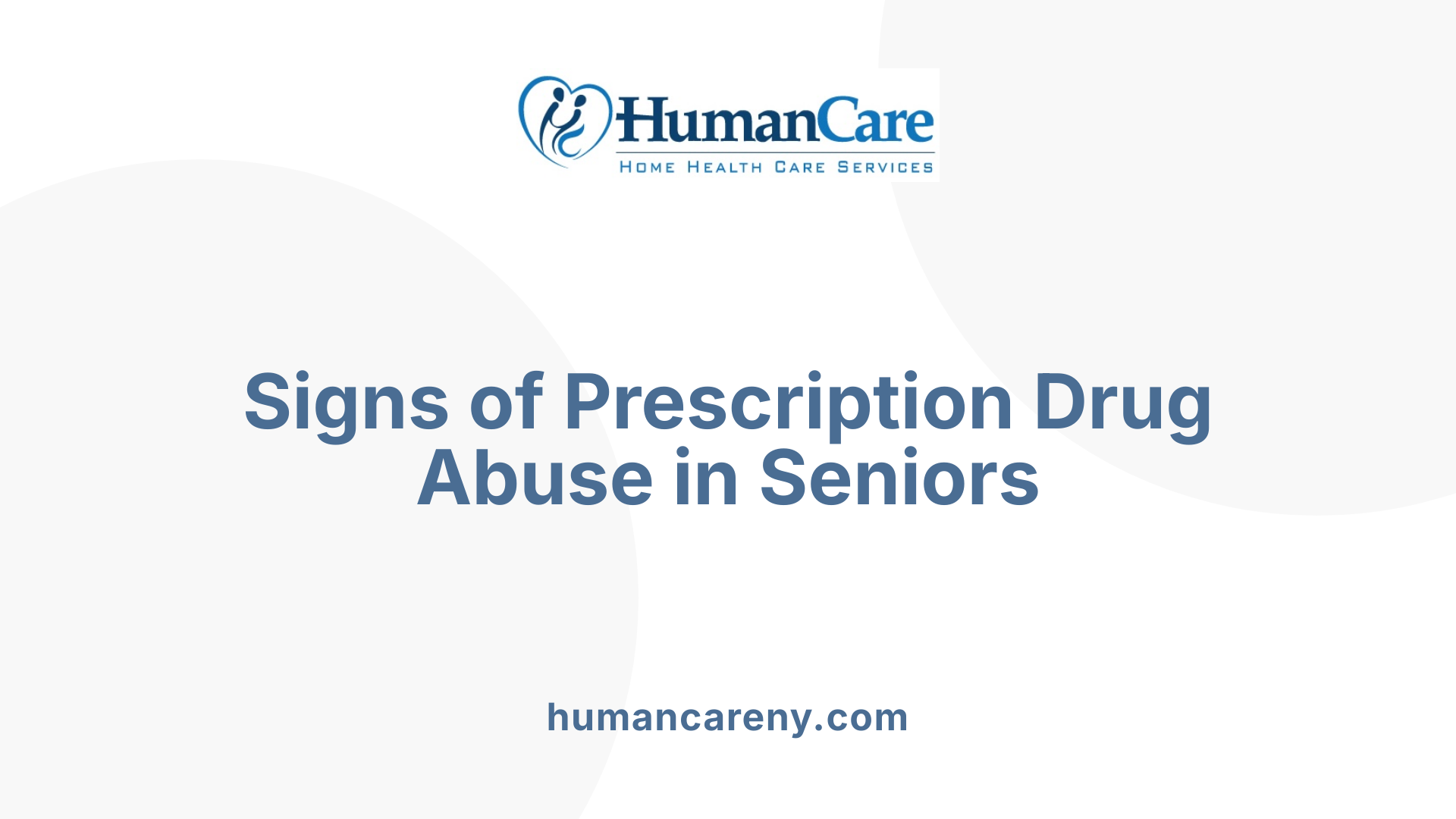 Signs of Prescription Drug Abuse in Seniors