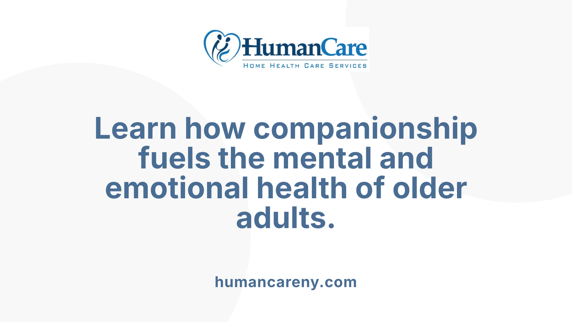 Learn how companionship fuels the mental and emotional health of older adults.