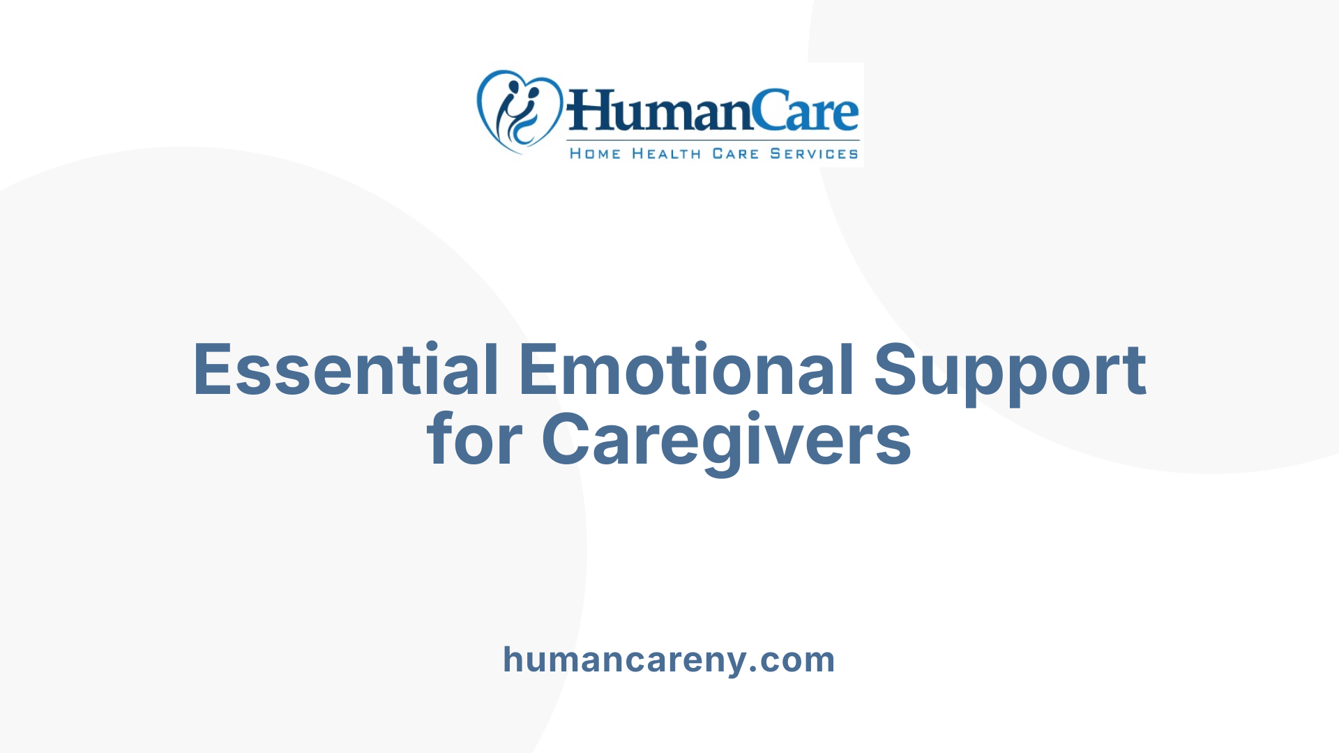 Essential Emotional Support for Caregivers