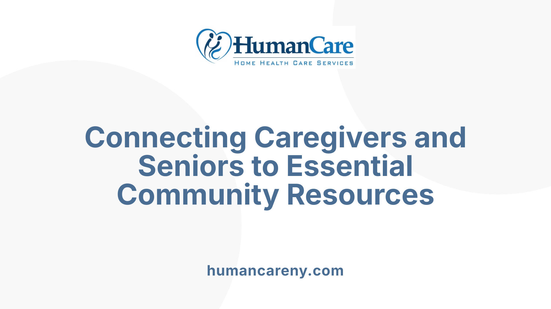 Connecting Caregivers and Seniors to Essential Community Resources