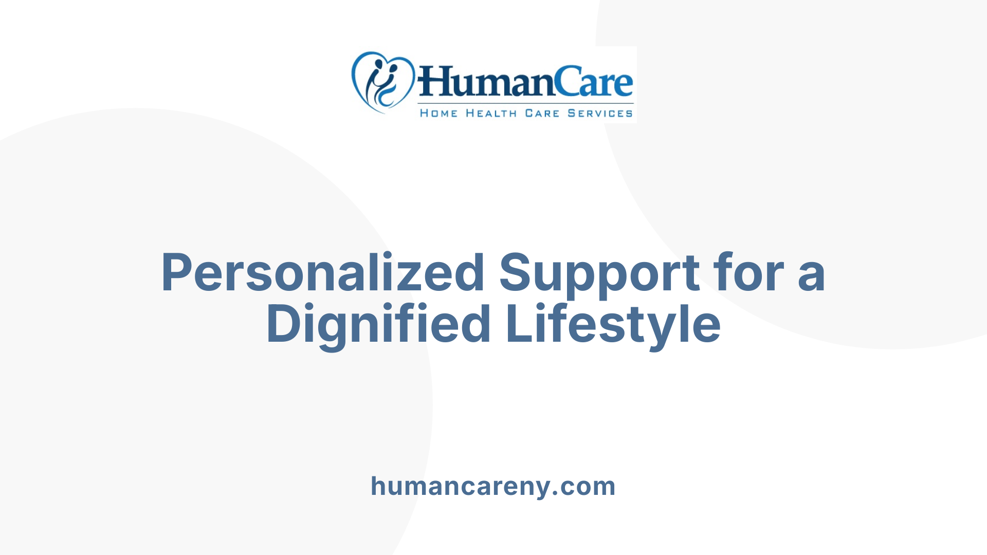Personalized Support for a Dignified Lifestyle