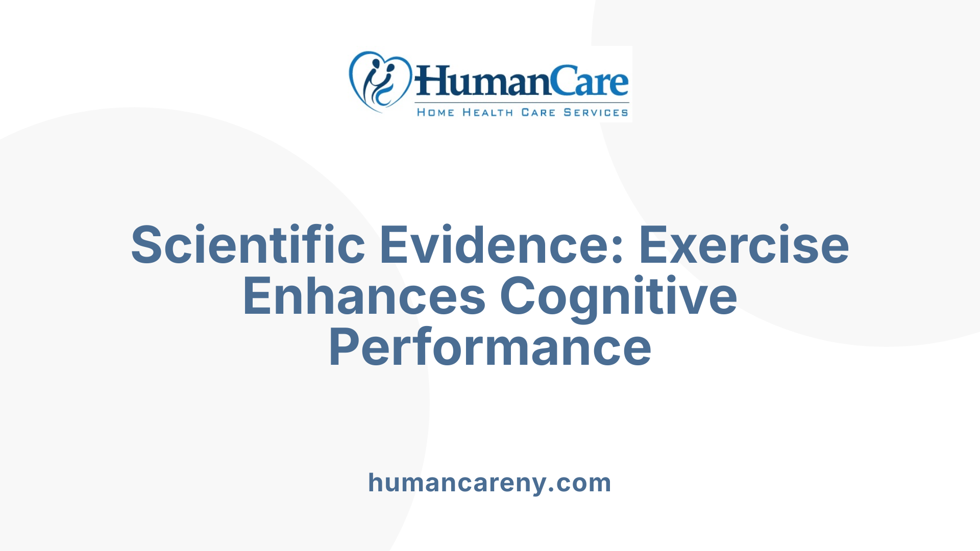 Scientific Evidence: Exercise Enhances Cognitive Performance