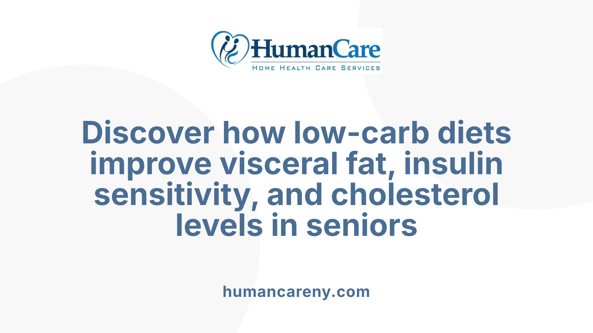 Discover how low-carb diets improve visceral fat, insulin sensitivity, and cholesterol levels in seniors