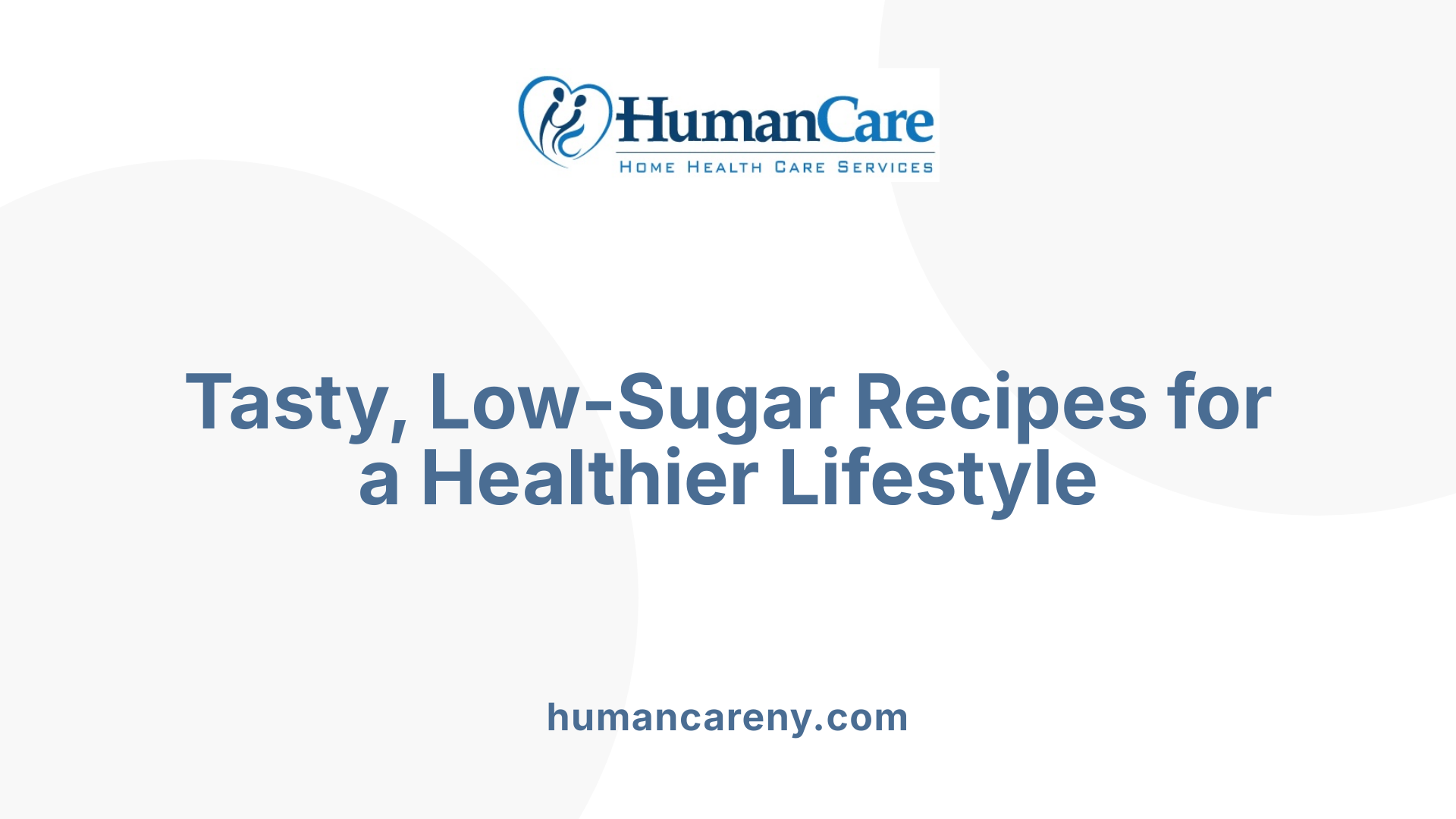 Tasty, Low-Sugar Recipes for a Healthier Lifestyle