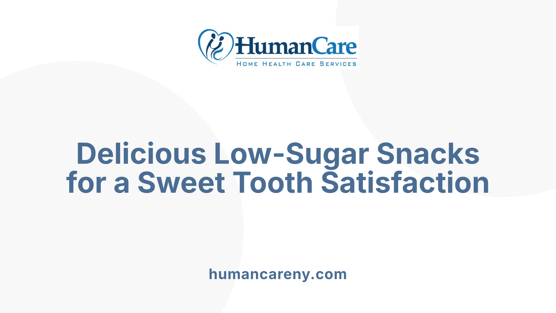 Delicious Low-Sugar Snacks for a Sweet Tooth Satisfaction