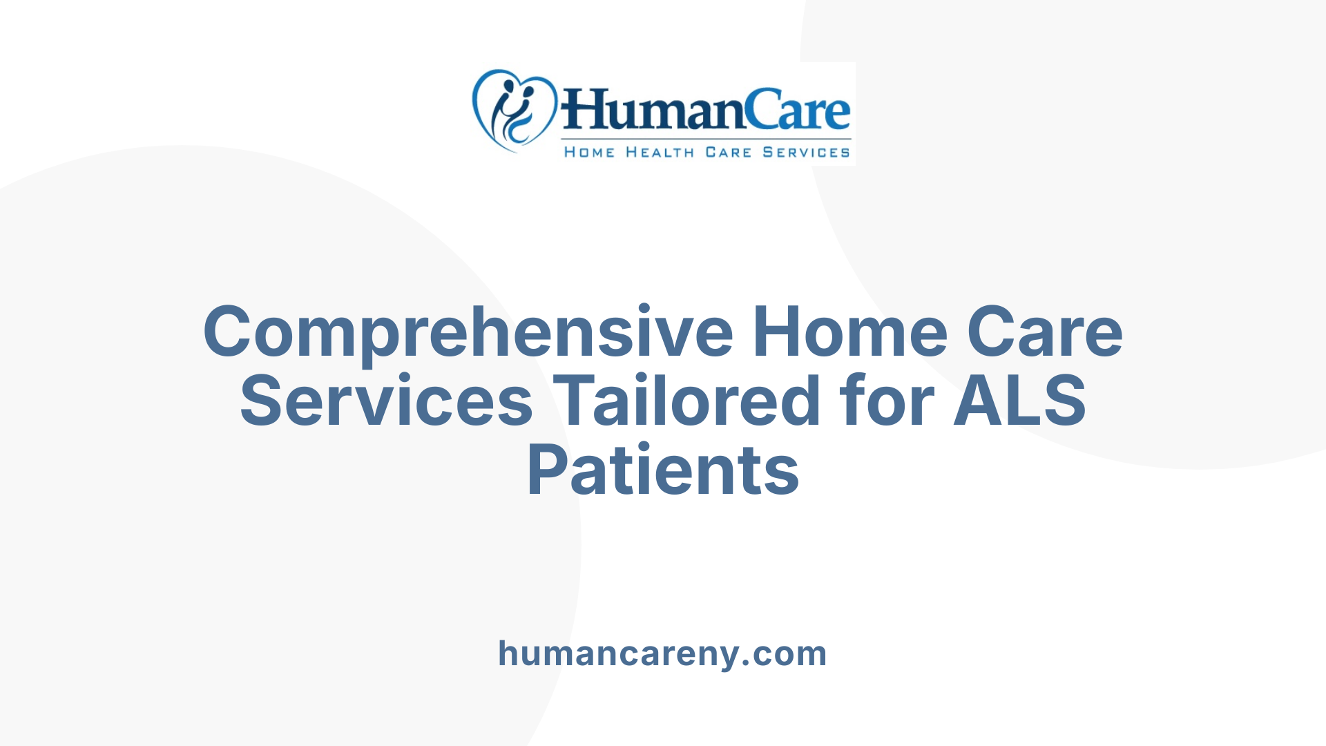Comprehensive Home Care Services Tailored for ALS Patients