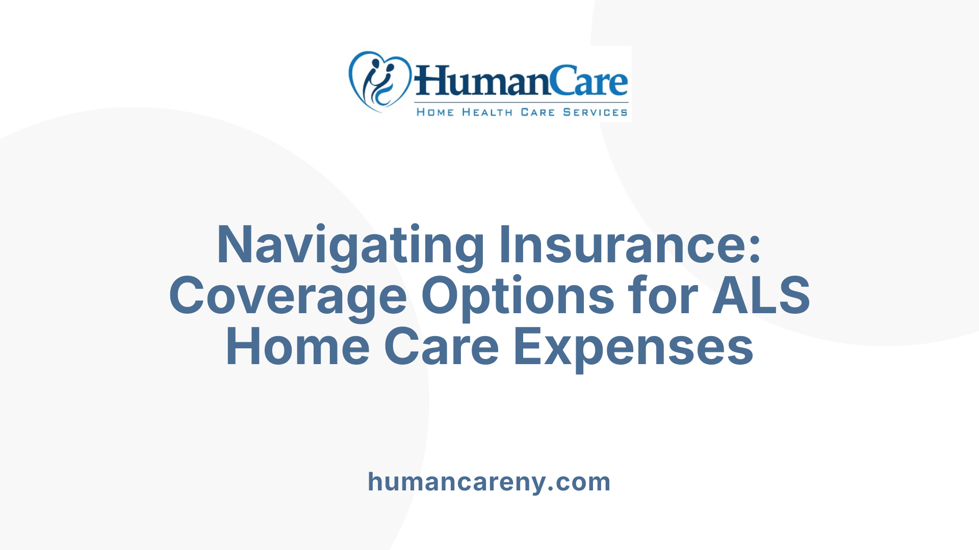 Navigating Insurance: Coverage Options for ALS Home Care Expenses
