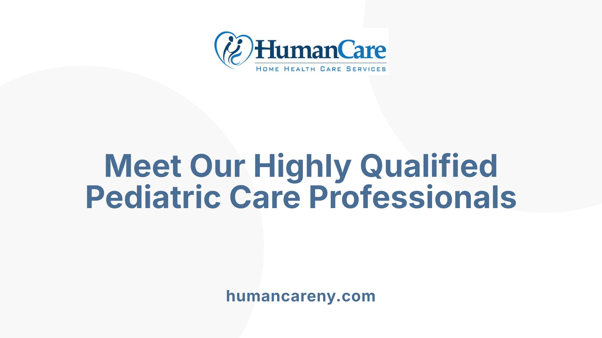 Meet Our Highly Qualified Pediatric Care Professionals