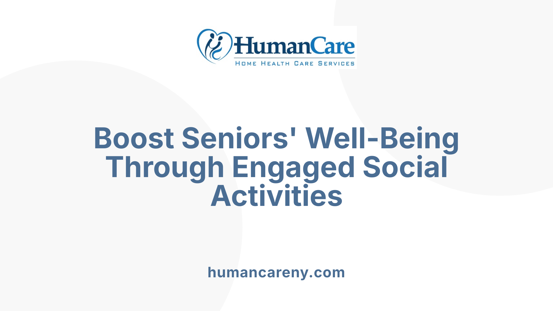 Boost Seniors' Well-Being Through Engaged Social Activities