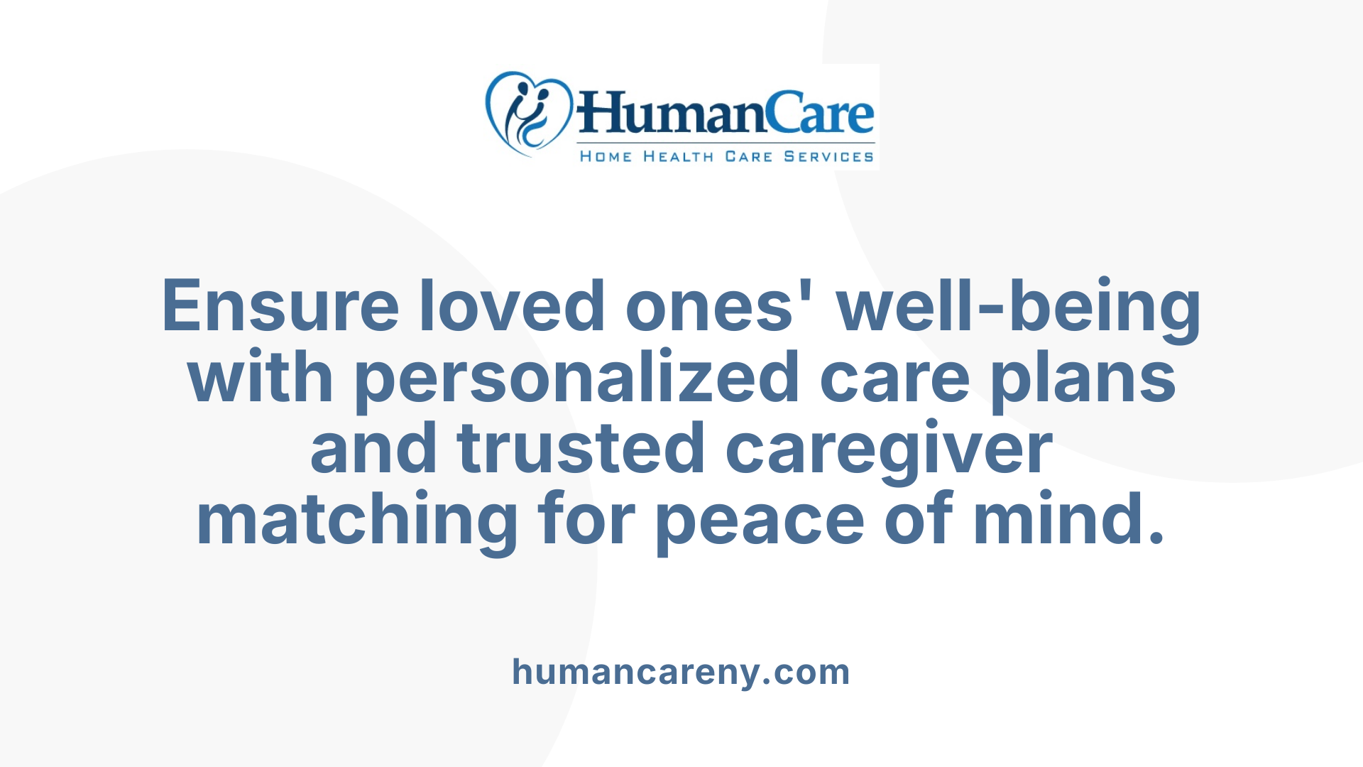 Ensure loved ones' well-being with personalized care plans and trusted caregiver matching for peace of mind.