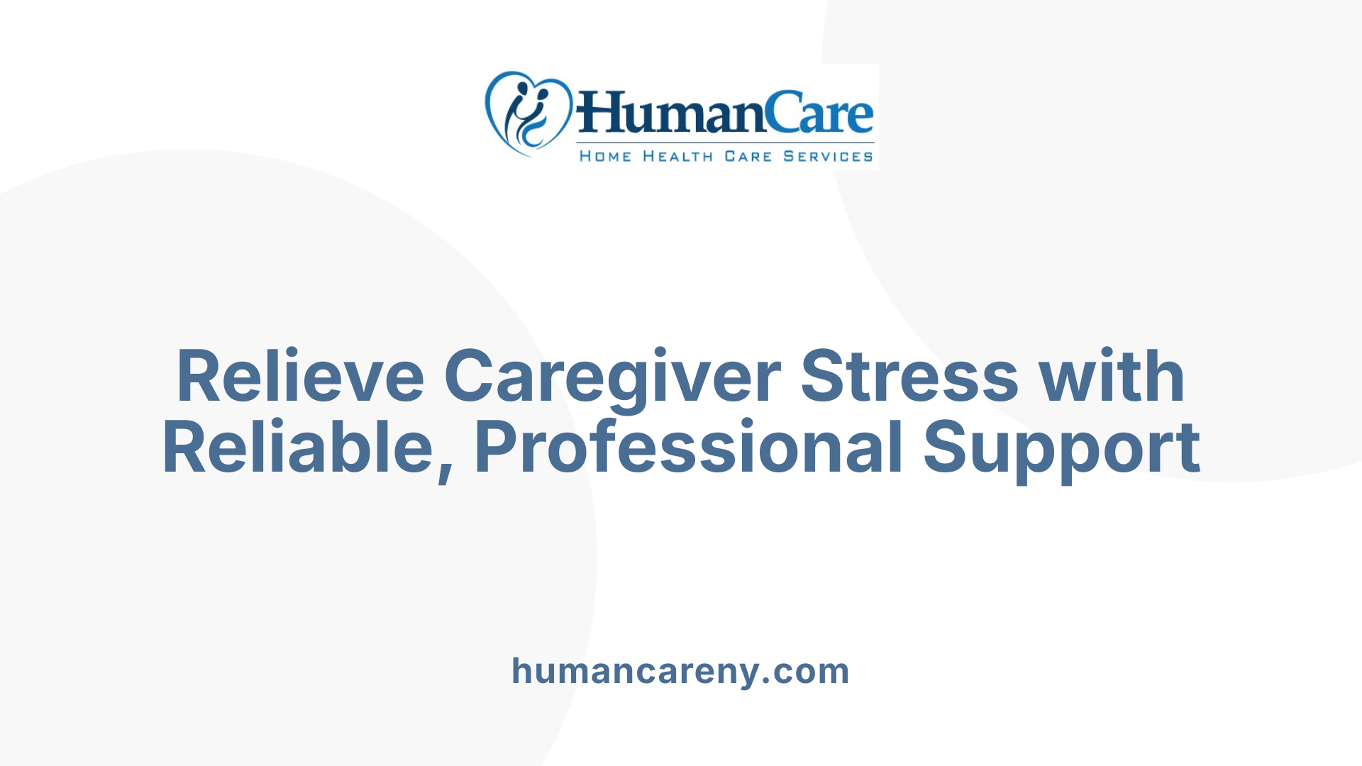 Relieve Caregiver Stress with Reliable, Professional Support