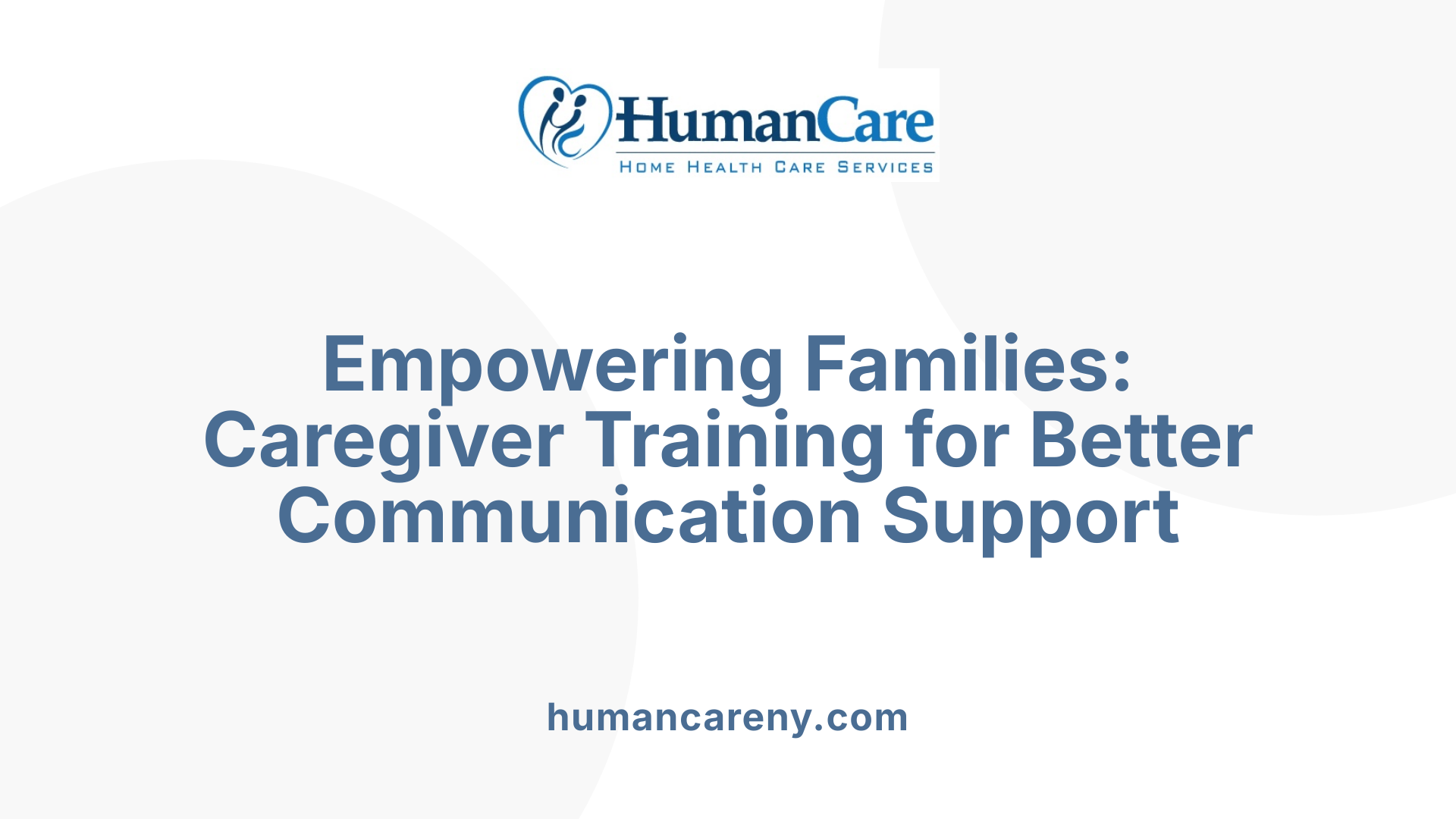 Empowering Families: Caregiver Training for Better Communication Support
