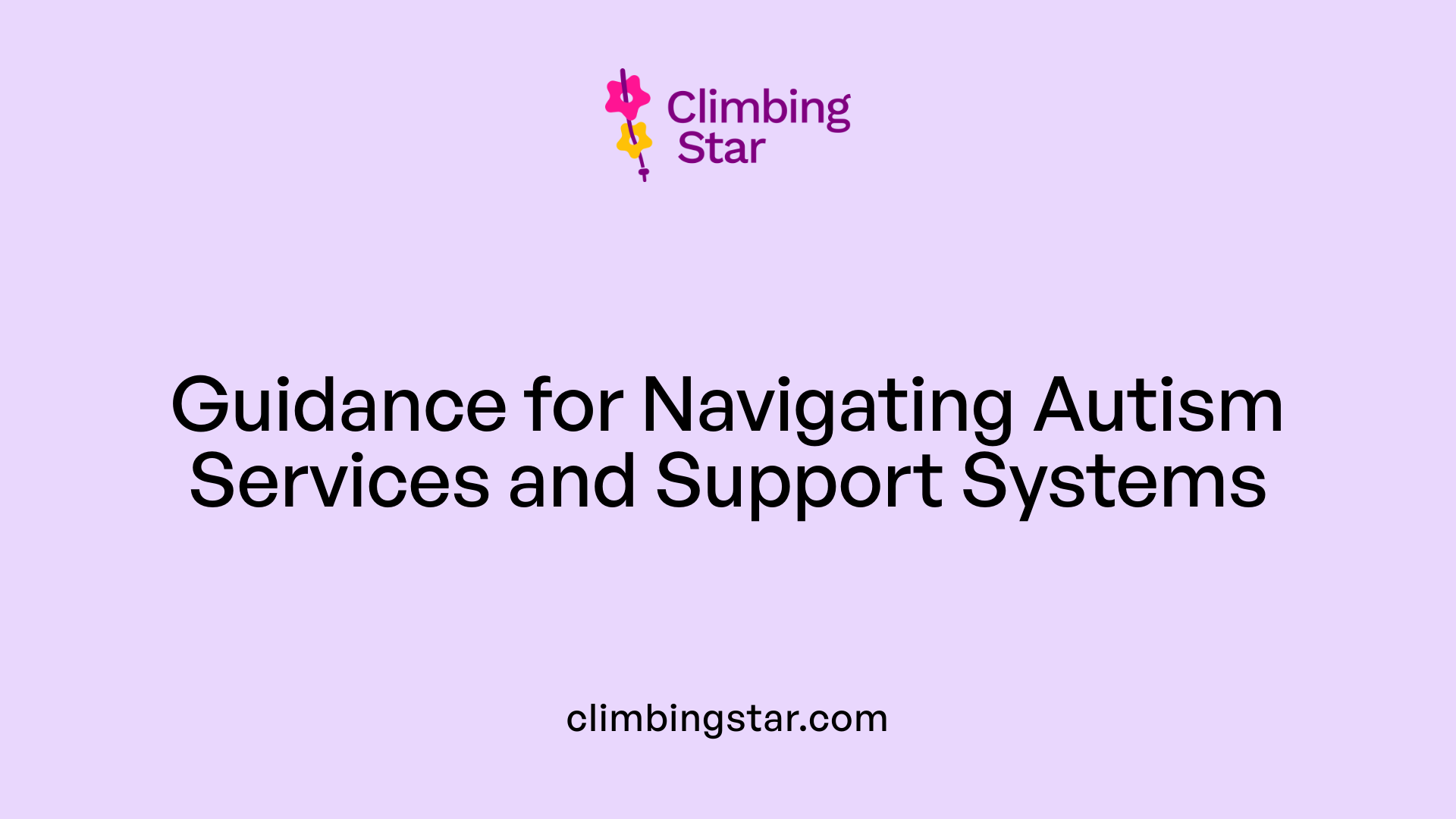 Guidance for Navigating Autism Services and Support Systems