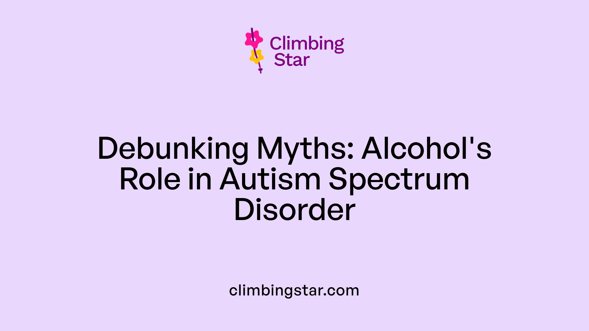 Debunking Myths: Alcohol's Role in Autism Spectrum Disorder