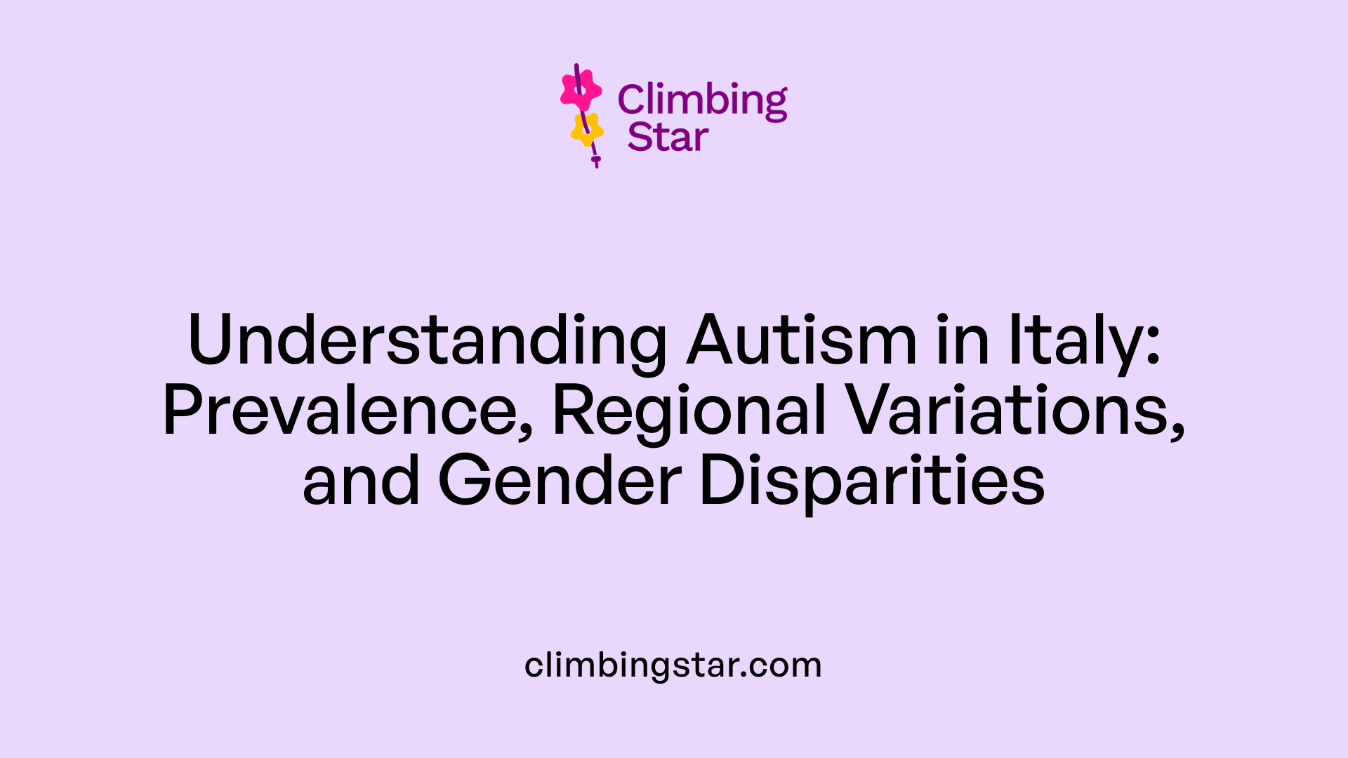 Understanding Autism in Italy: Prevalence, Regional Variations, and Gender Disparities