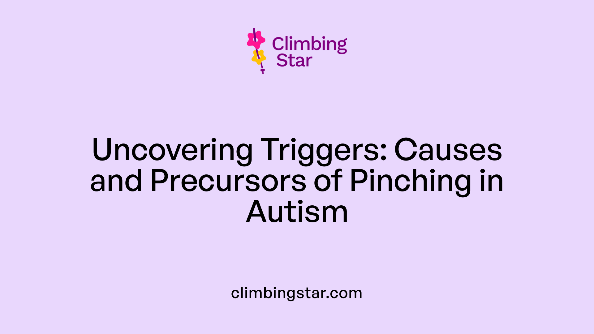 Uncovering Triggers: Causes and Precursors of Pinching in Autism