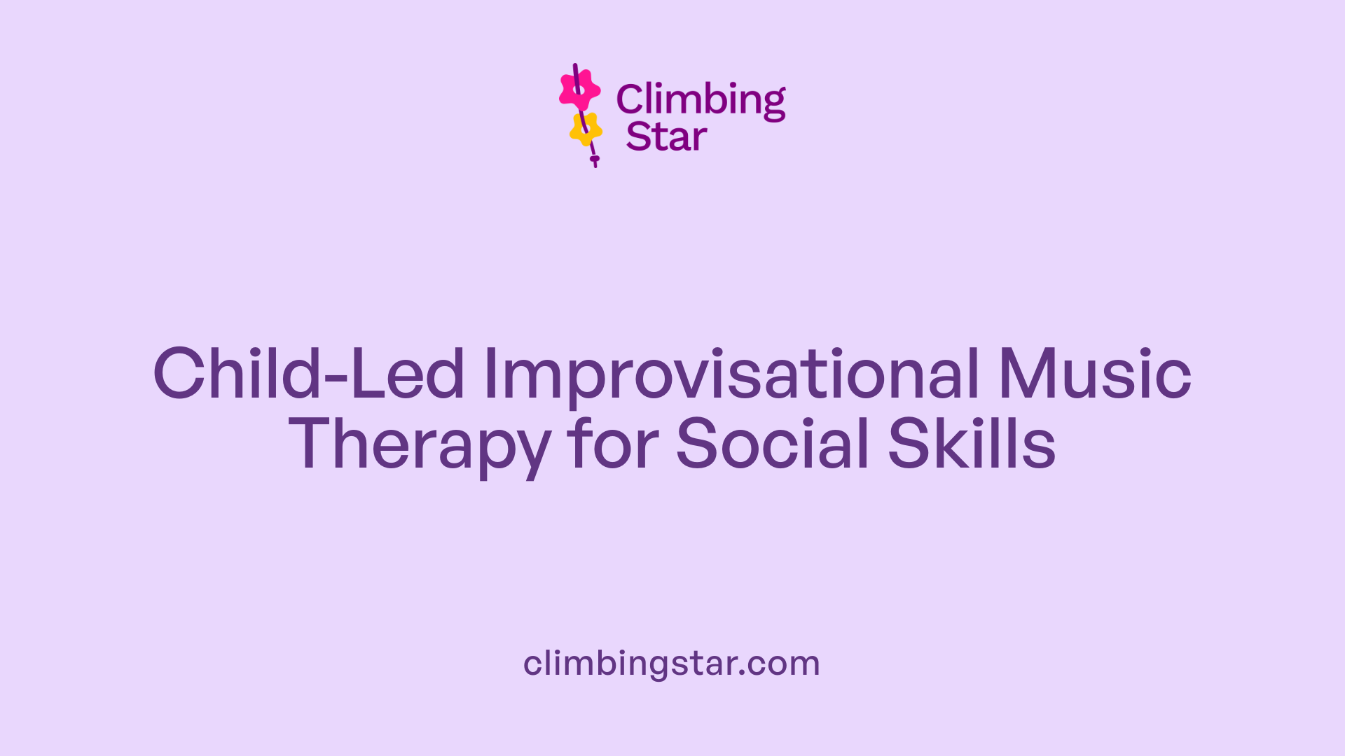 Child-Led Improvisational Music Therapy for Social Skills