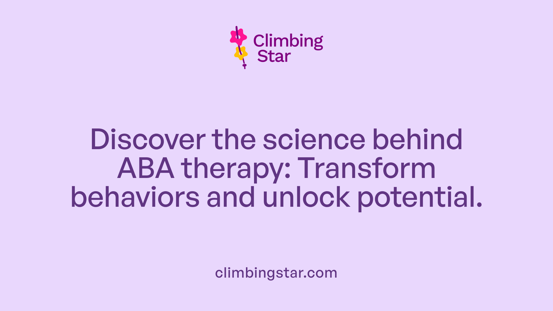 Discover the science behind ABA therapy: Transform behaviors and unlock potential.