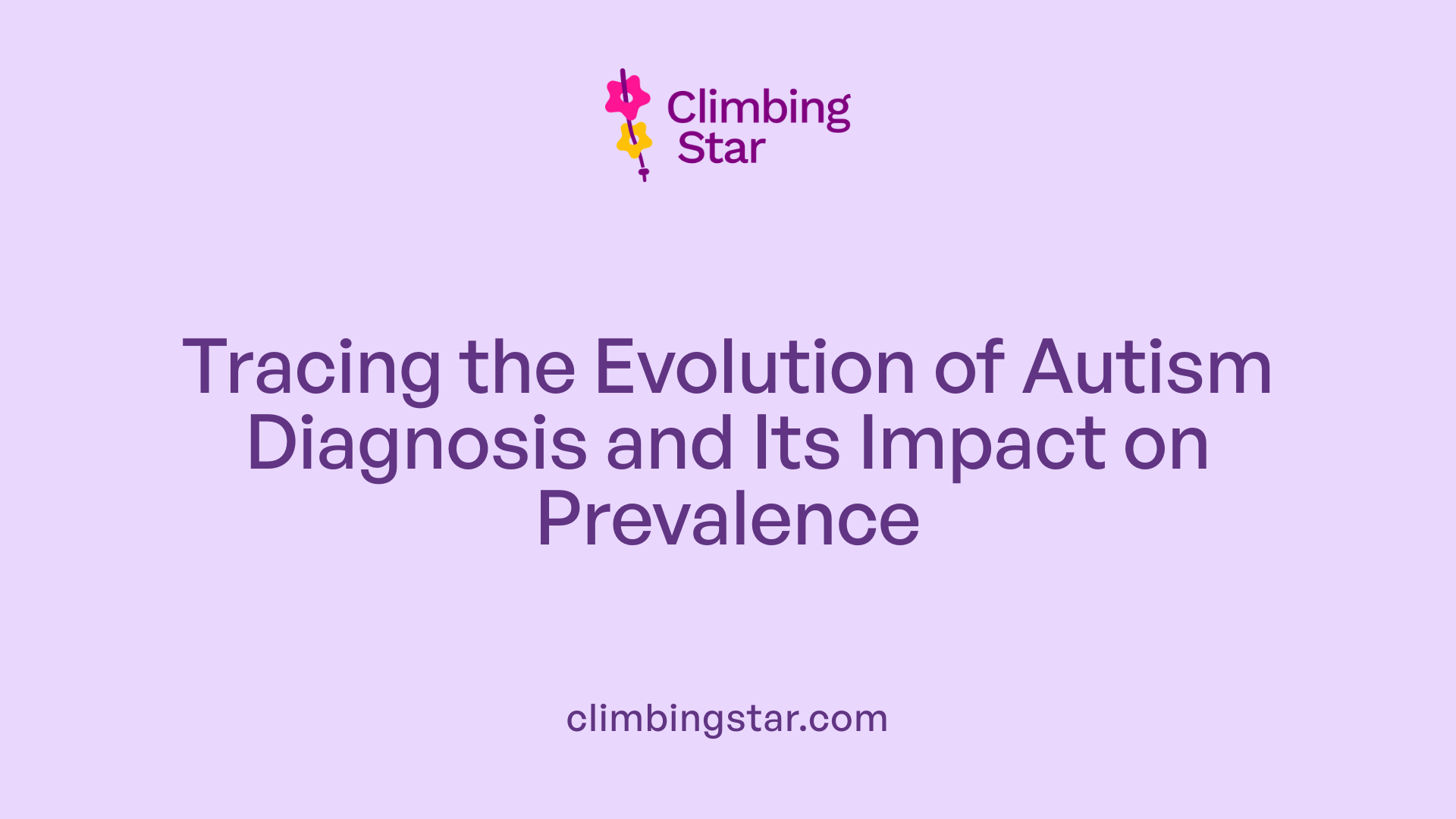 Tracing the Evolution of Autism Diagnosis and Its Impact on Prevalence
