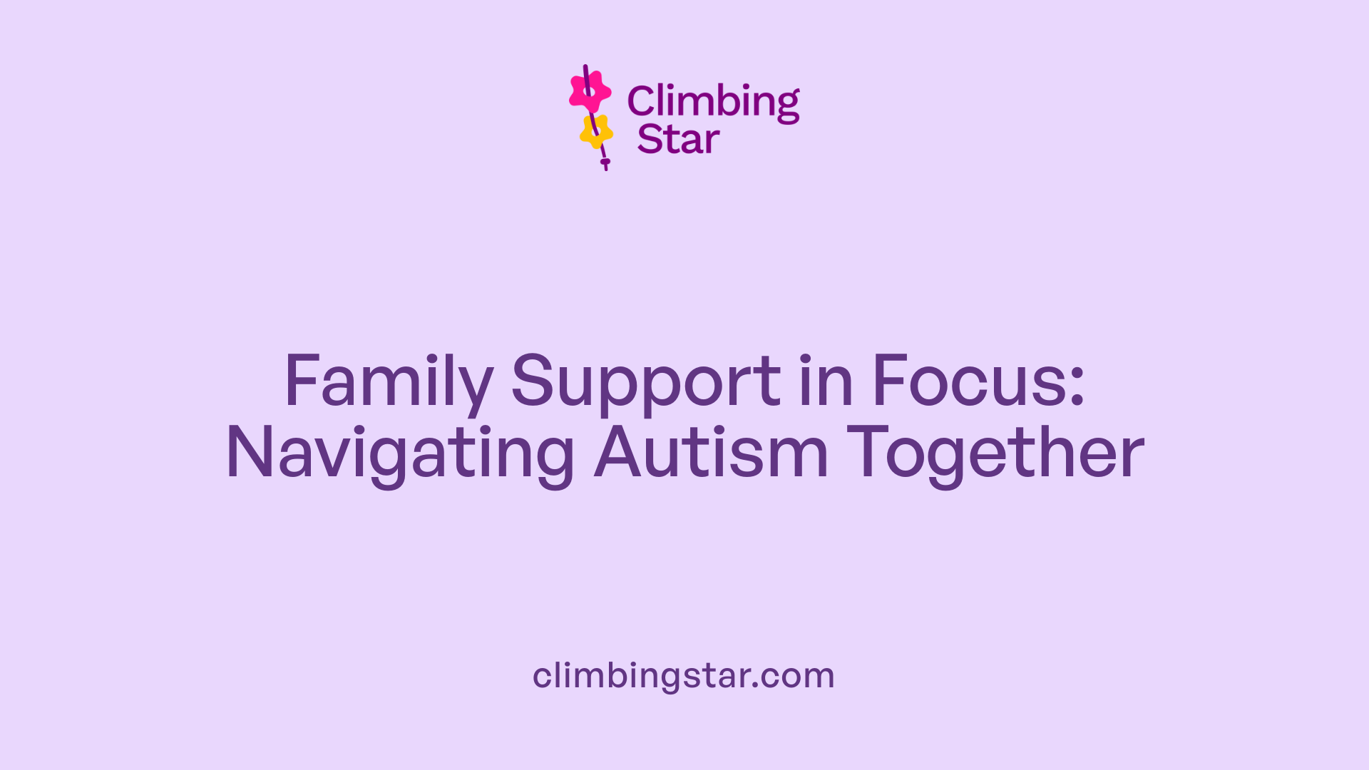Family Support in Focus: Navigating Autism Together
