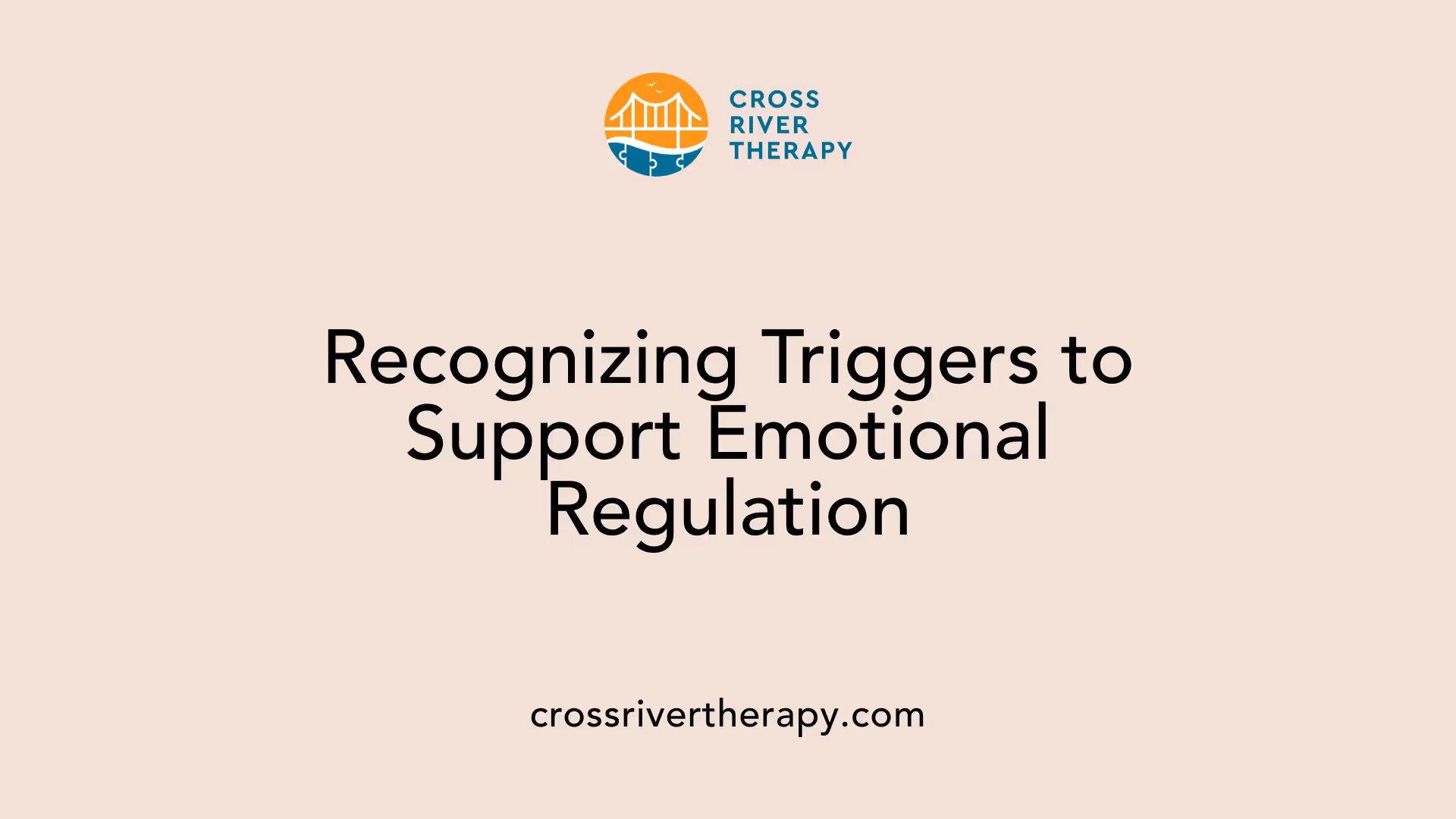 Recognizing Triggers to Support Emotional Regulation