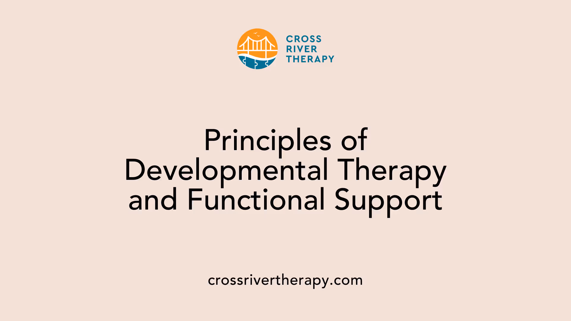 Principles of Developmental Therapy and Functional Support
