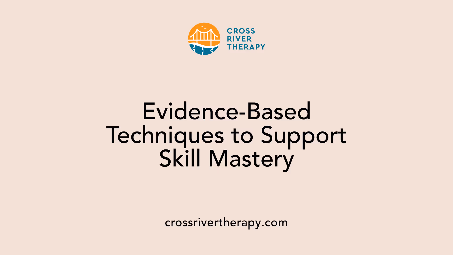 Evidence-Based Techniques to Support Skill Mastery