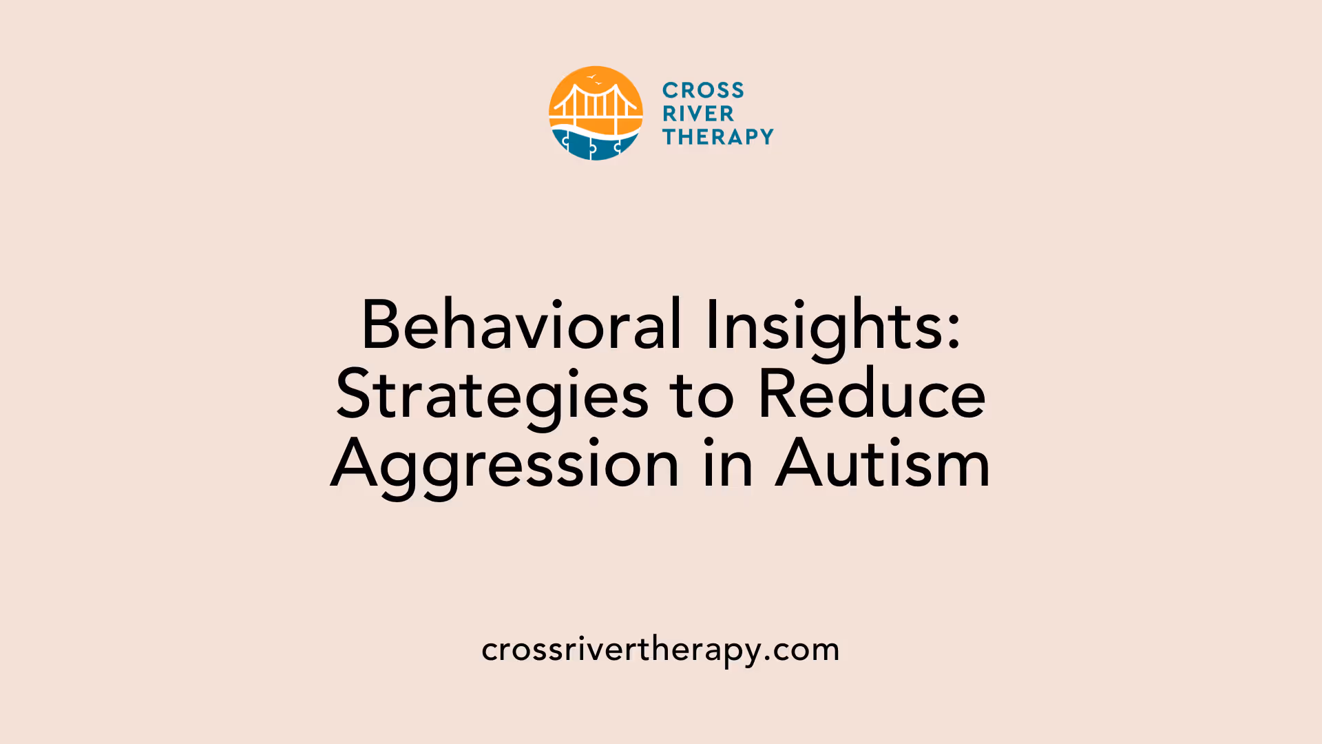 Behavioral Insights: Strategies to Reduce Aggression in Autism