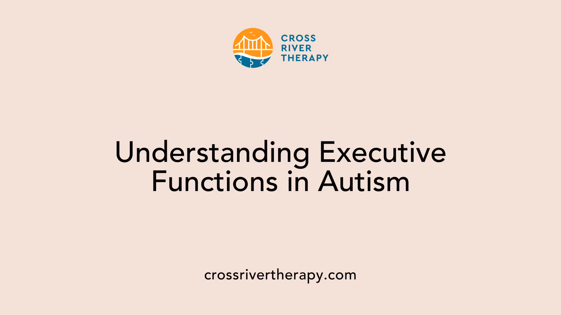 Understanding Executive Functions in Autism