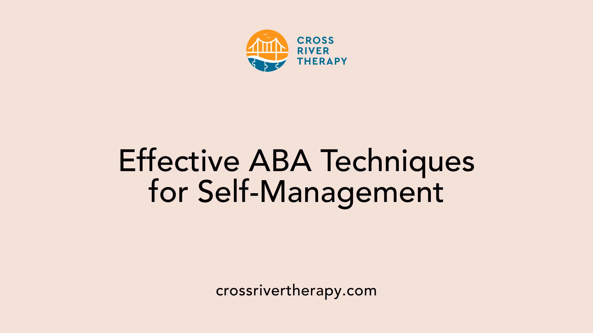Effective ABA Techniques for Self-Management