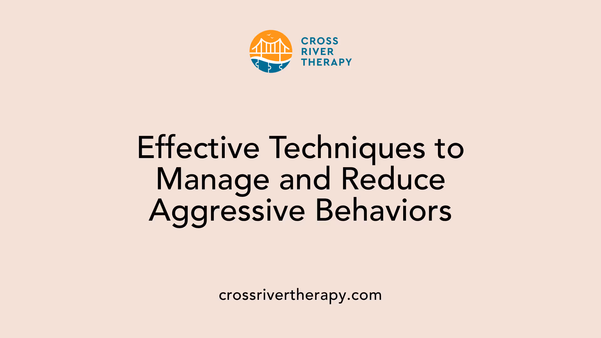 Effective Techniques to Manage and Reduce Aggressive Behaviors
