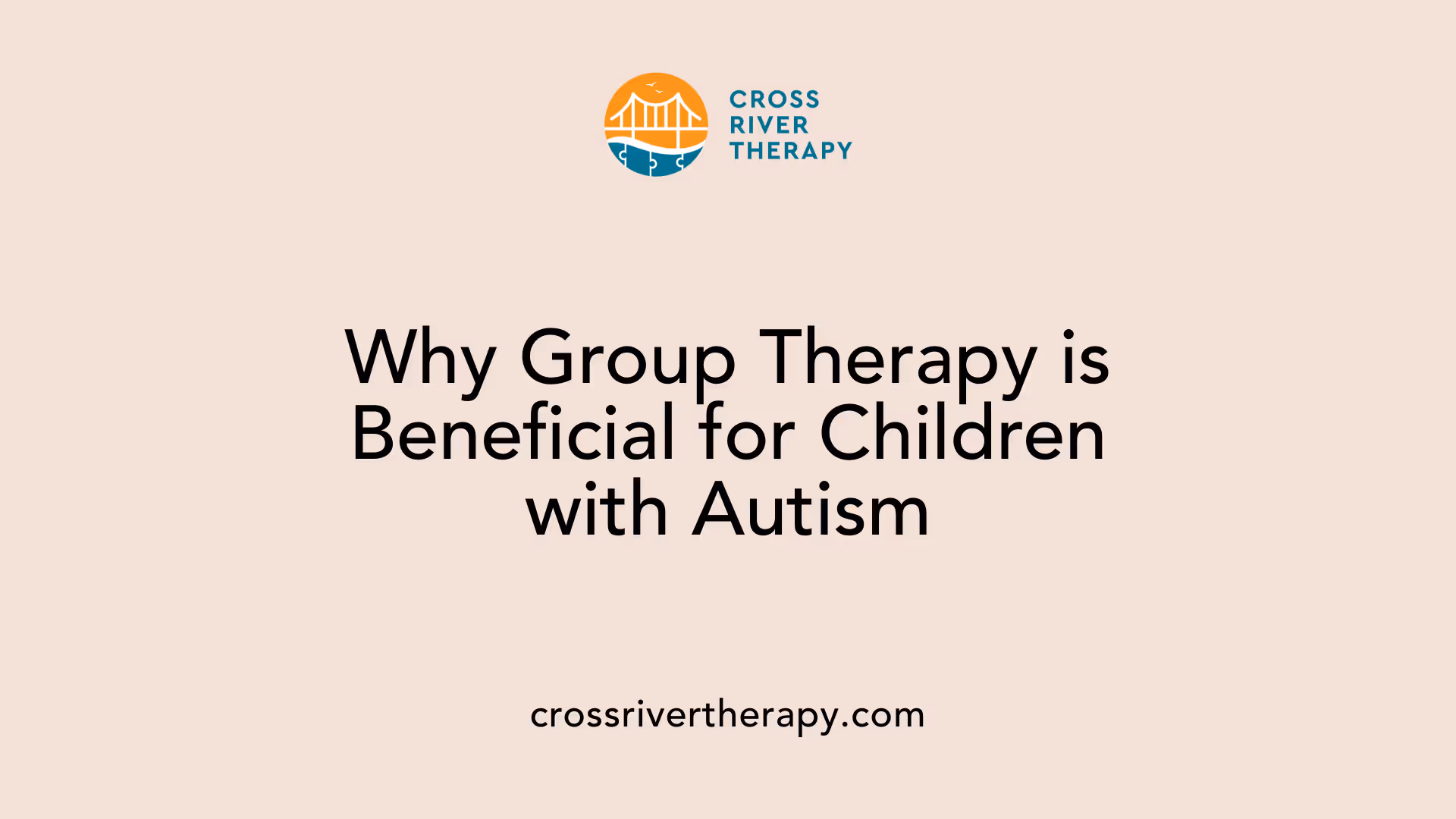 Why Group Therapy is Beneficial for Children with Autism