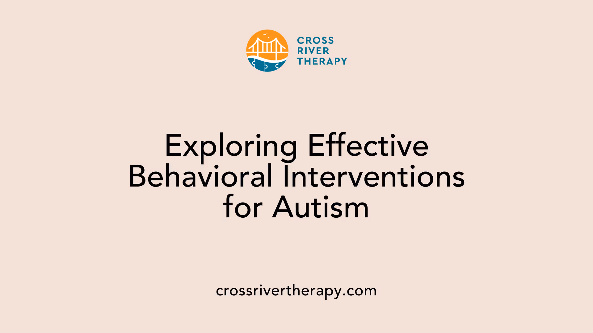 Exploring Effective Behavioral Interventions for Autism