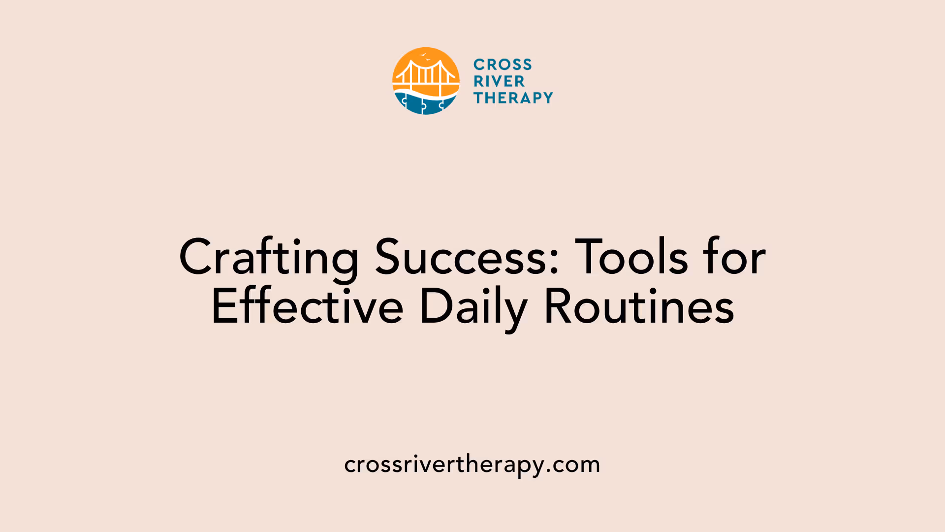 Crafting Success: Tools for Effective Daily Routines