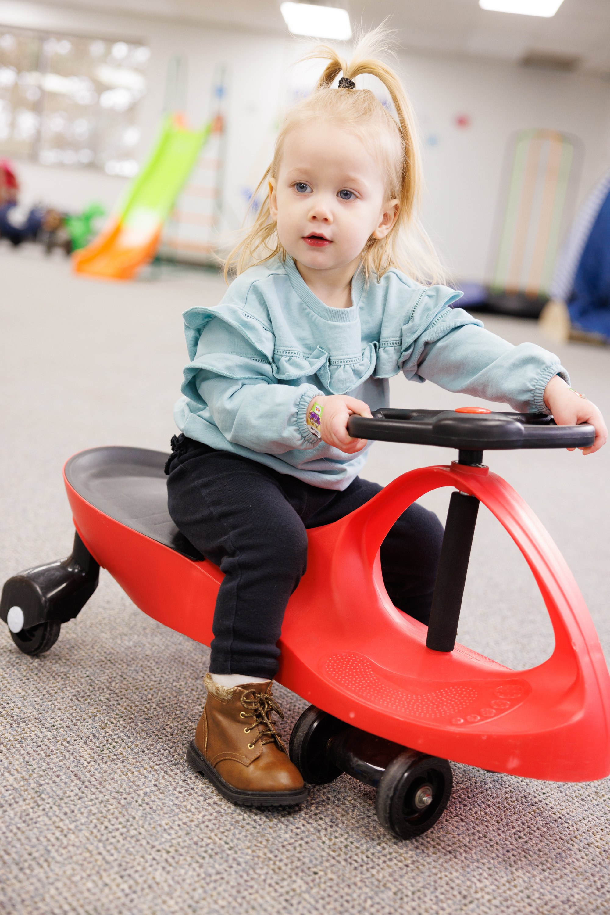 Child playing at Building Blocks Therapy