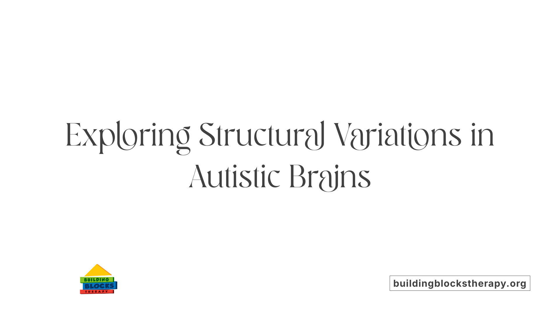 Exploring Structural Variations in Autistic Brains