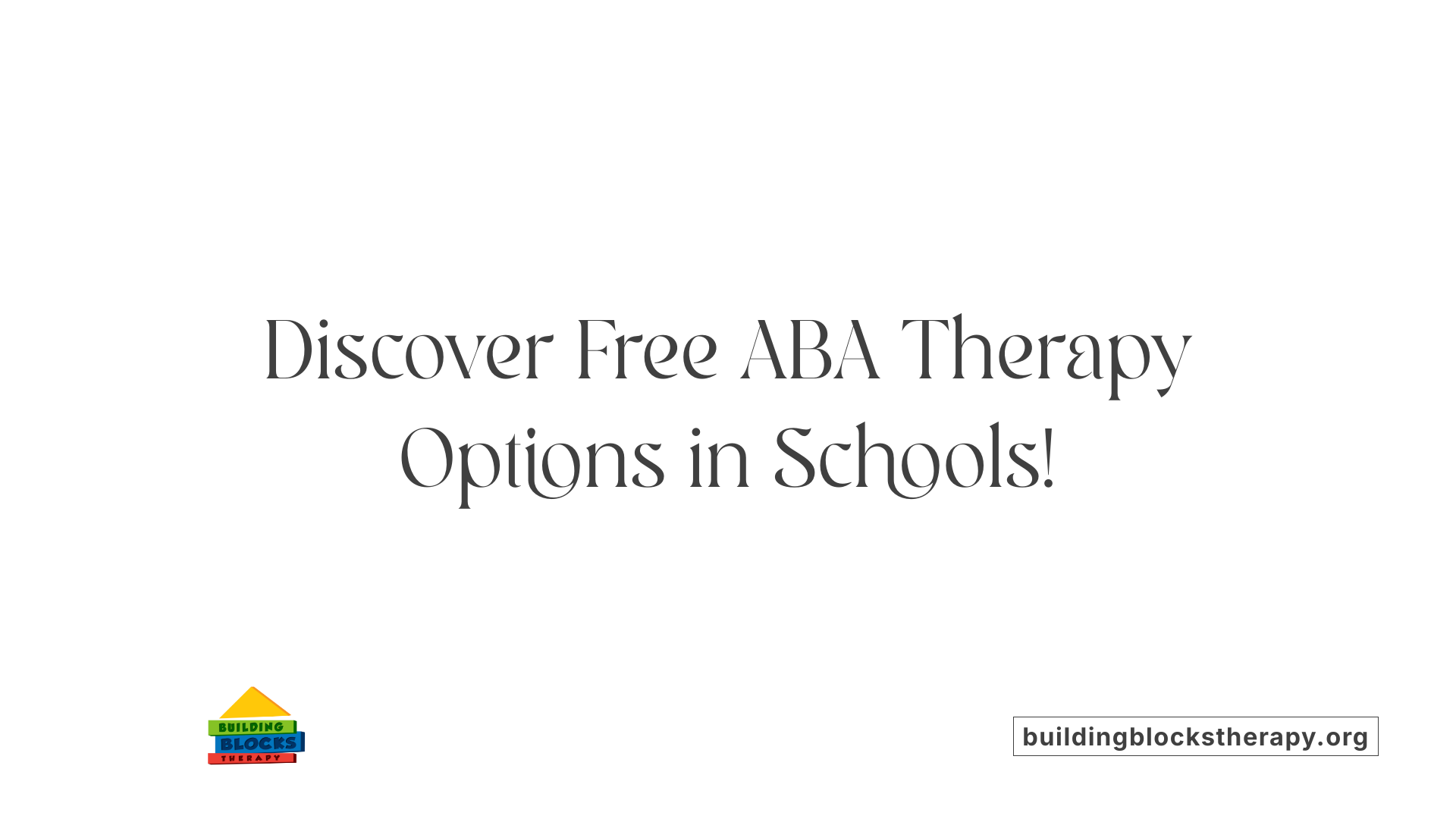 Discover Free ABA Therapy Options in Schools!