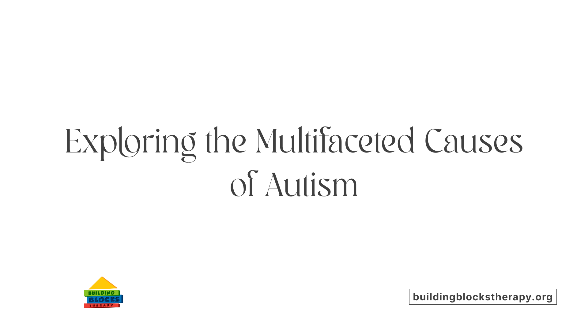 Exploring the Multifaceted Causes of Autism