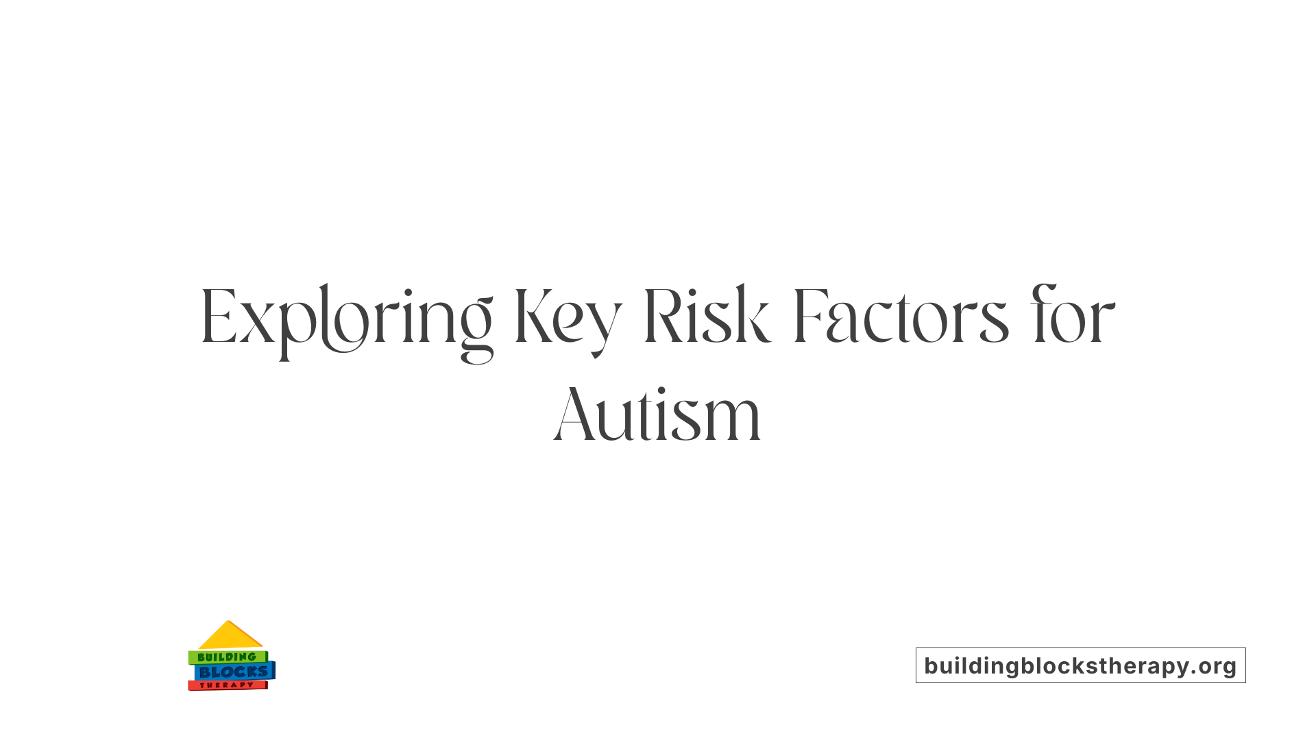 Exploring Key Risk Factors for Autism