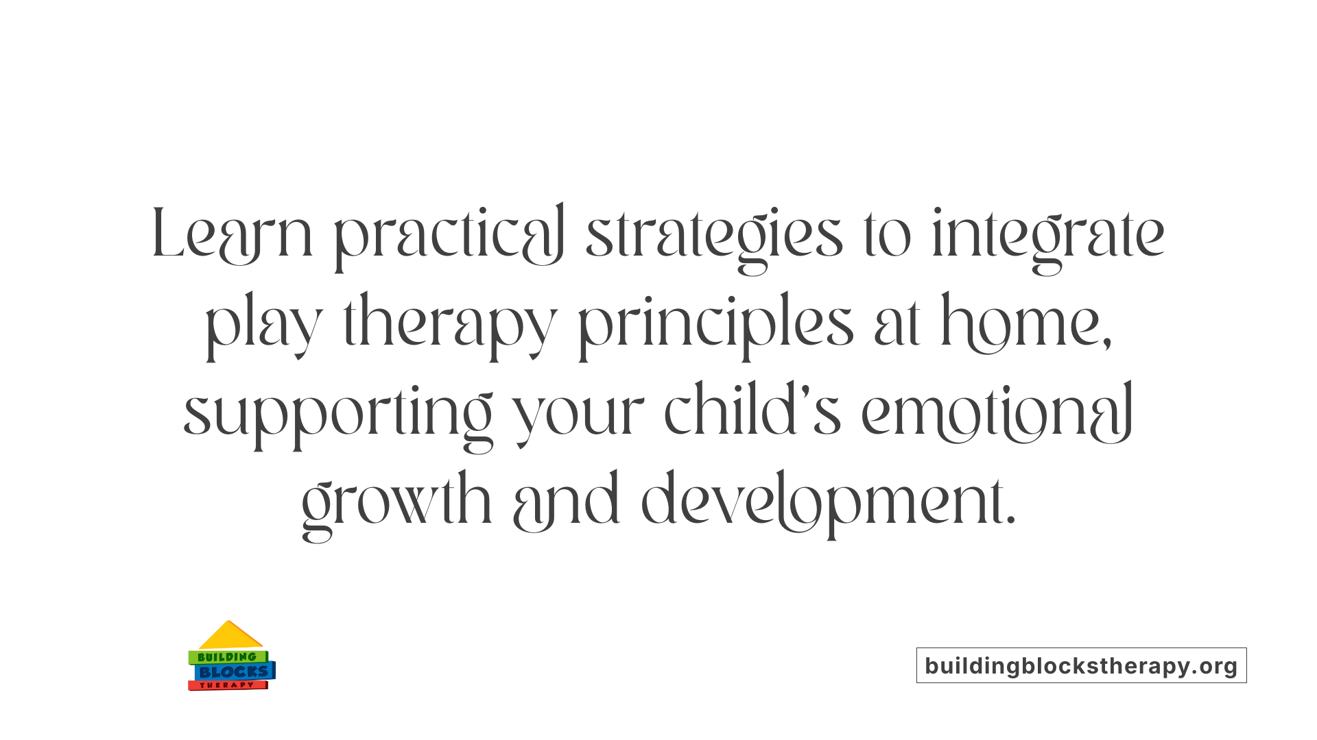 Learn practical strategies to integrate play therapy principles at home, supporting your child's emotional growth and development.