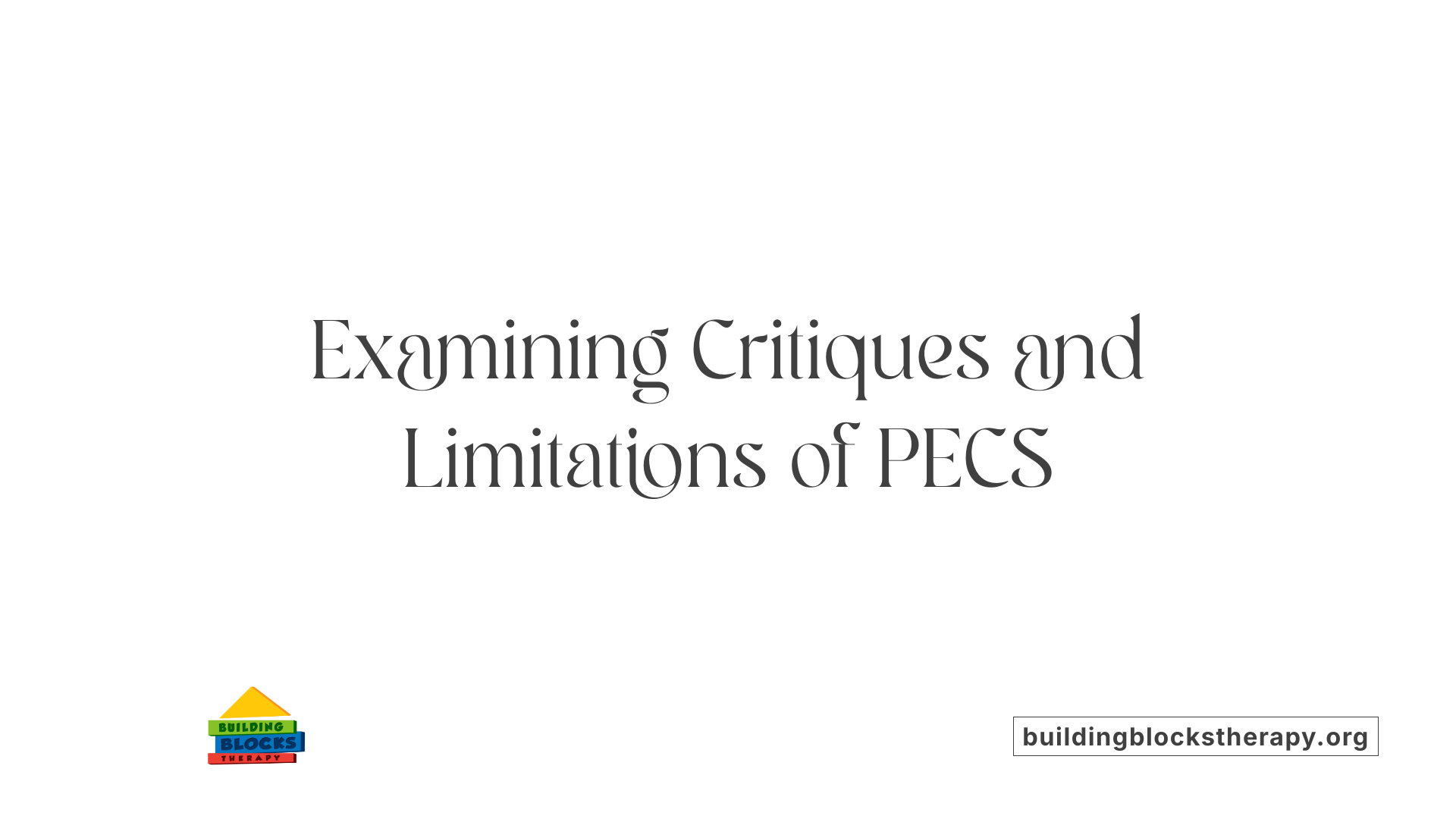 Examining Critiques and Limitations of PECS
