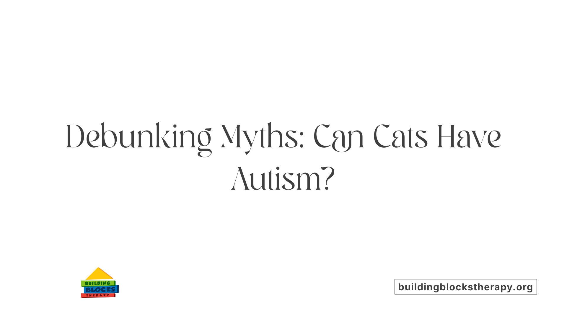 Debunking Myths: Can Cats Have Autism?